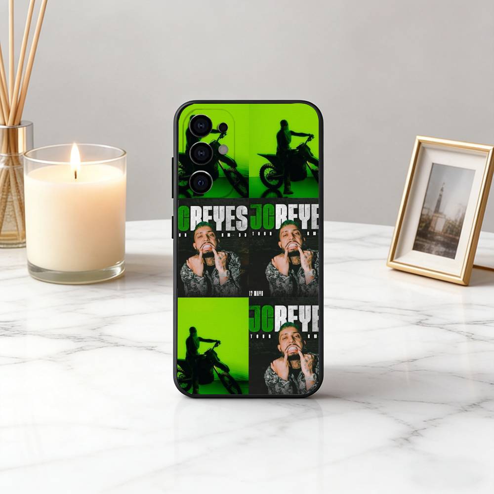 JC R-REYES Jc R-Reyes Singer Phone Case For Samsung S25,S24,S21,S22,S23,S30,Ultra,S20,Plus,Fe,Soft Silicone Black Cover