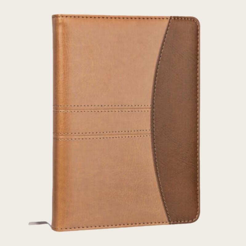 Deli 25K Retro Leatherette Notebook