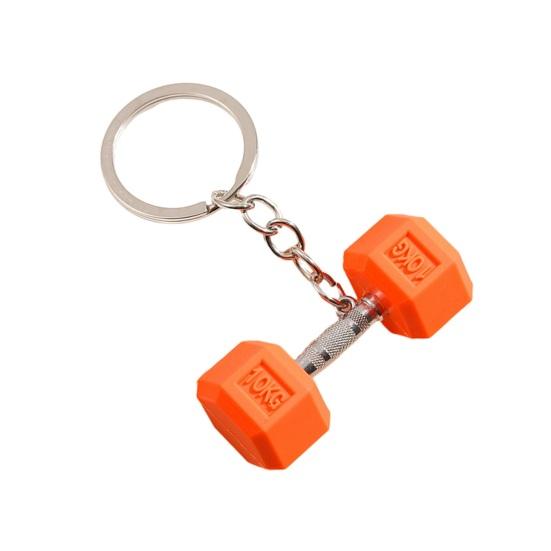 

Keychain Pendant Small Dumbbell Charm Gym Keyring Exercise Equipment Key Holder Sports Enthusiasts Fitness Bag Accessories