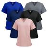 Chirurgický uniforma pro zubařství T-shirt pro sestru na úpravu zvířat Dámský pracovní oděv pro sestru v zubní nemocnici Lékařský scrubový top Lékařská halenka pro veterináře