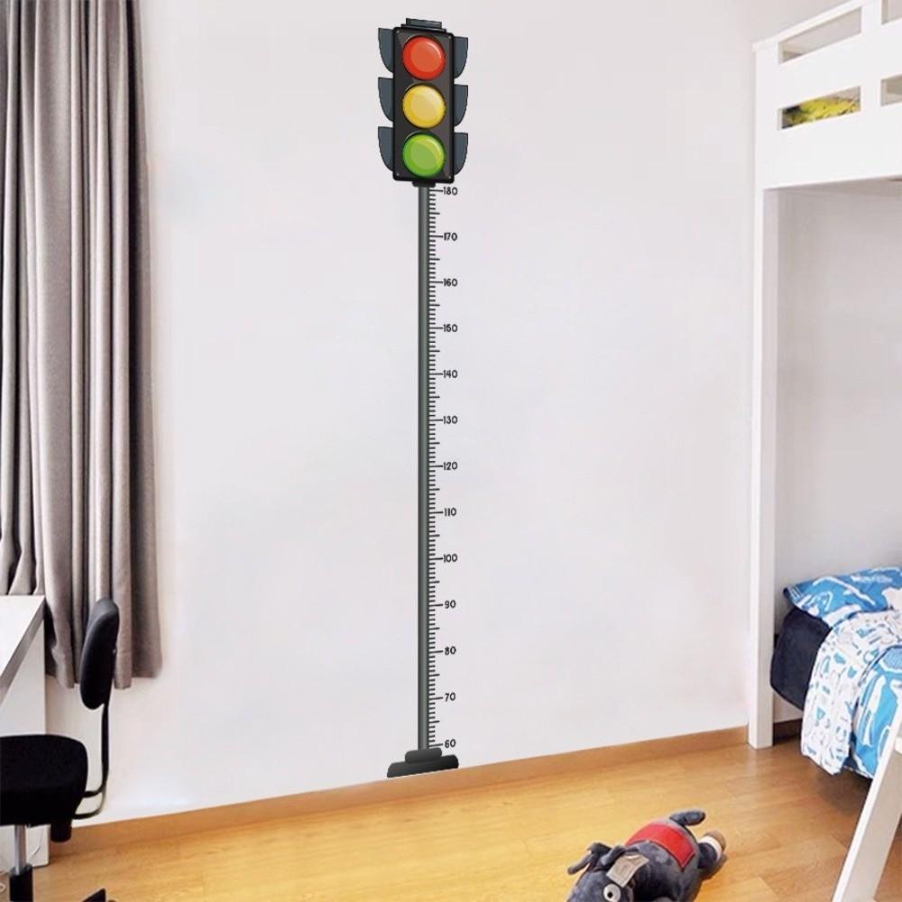 Peel and Stick Kids Growth Chart Decal Removable Growth Measuring Tool Kids Room