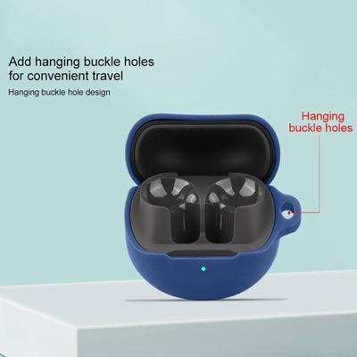 Silicone Protective Case Silicone Earbud Cover Silicone Sleeve Long Service Earphone Case for SoundPEATS Air5 Earbuds