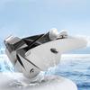 Bow Anchor Roller Marine Fixed Bracket Easy Installation Support Holder Stainless