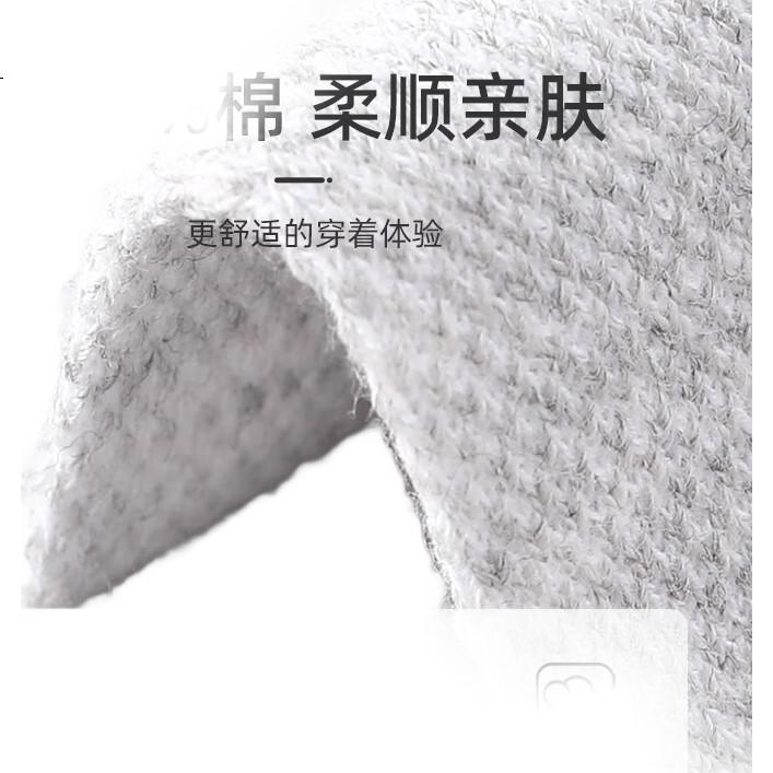 LANGSHA Men's Cotton Short Socks, Breathable Mesh Boat Socks for Summer, Thin Casual Cotton Socks, 6 Pairs Pack