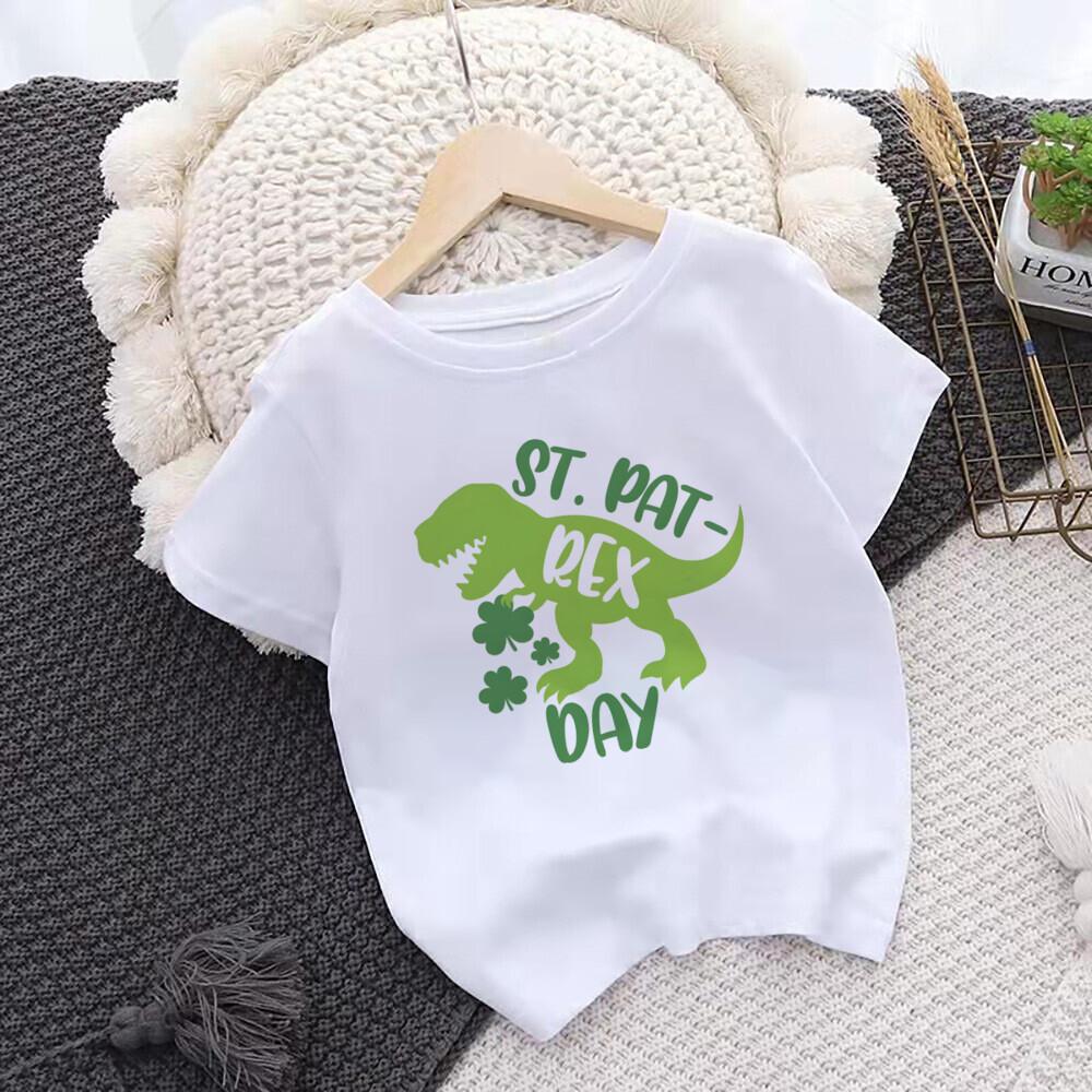 Mr Lucky Charm Print Kids T-shirt Children St. Patricks Day Shirt Boy Girl Clothes St. Patricks Day Toddler Outfits Shirts Gift
