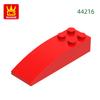 Non-Toxic 34Pcs/Lot No.44126 Curved 6 X 2 Block Moc Color Accessories Compatible With Curved Brick Diy Toys For Particle Brain Puzzle Toy