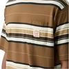 Levis Comfortable Versatile Striped Classic Crew Neck Loose Short Sleeve T-Shirt Men Tops A5850-0019