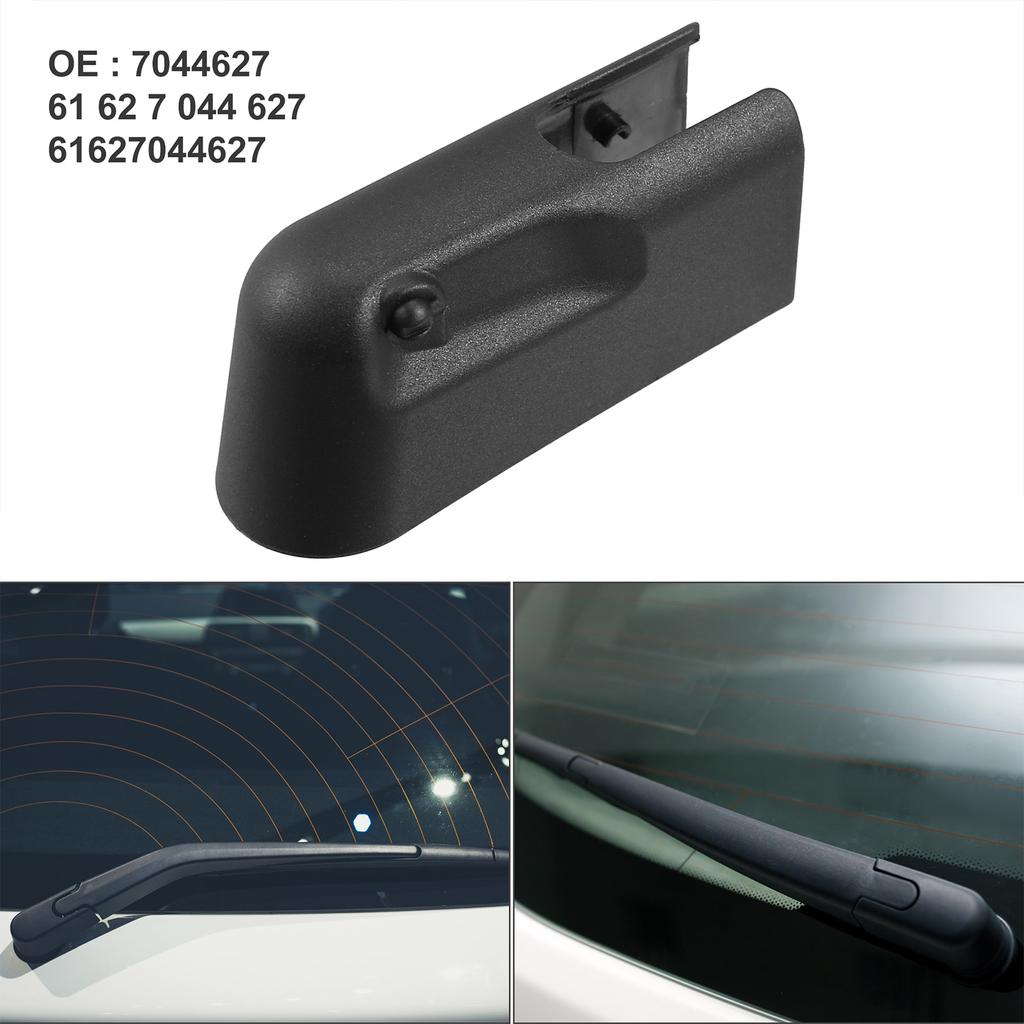 Cache d'écrou de bras d'essuie-glace arrière pour Mini Cooper R50 R53 2002-2006 61627044627 / 61 62 7 044 627 / 7044627