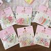 8 Pcs Sweet Candy-colored Oil-dropping Children's Versatile Star Hair Clips  Bangs Hair Clips  Cute Girl Bb Clips Bagged