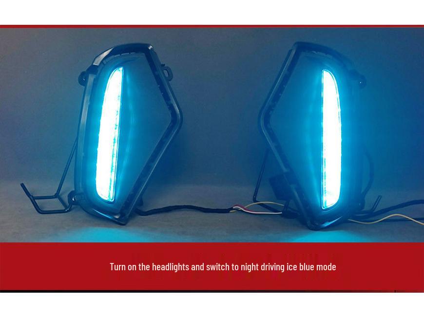 Compatible LED Daytime and Fog Lights for 2020-2025 Toyota RAV4 DRL Models