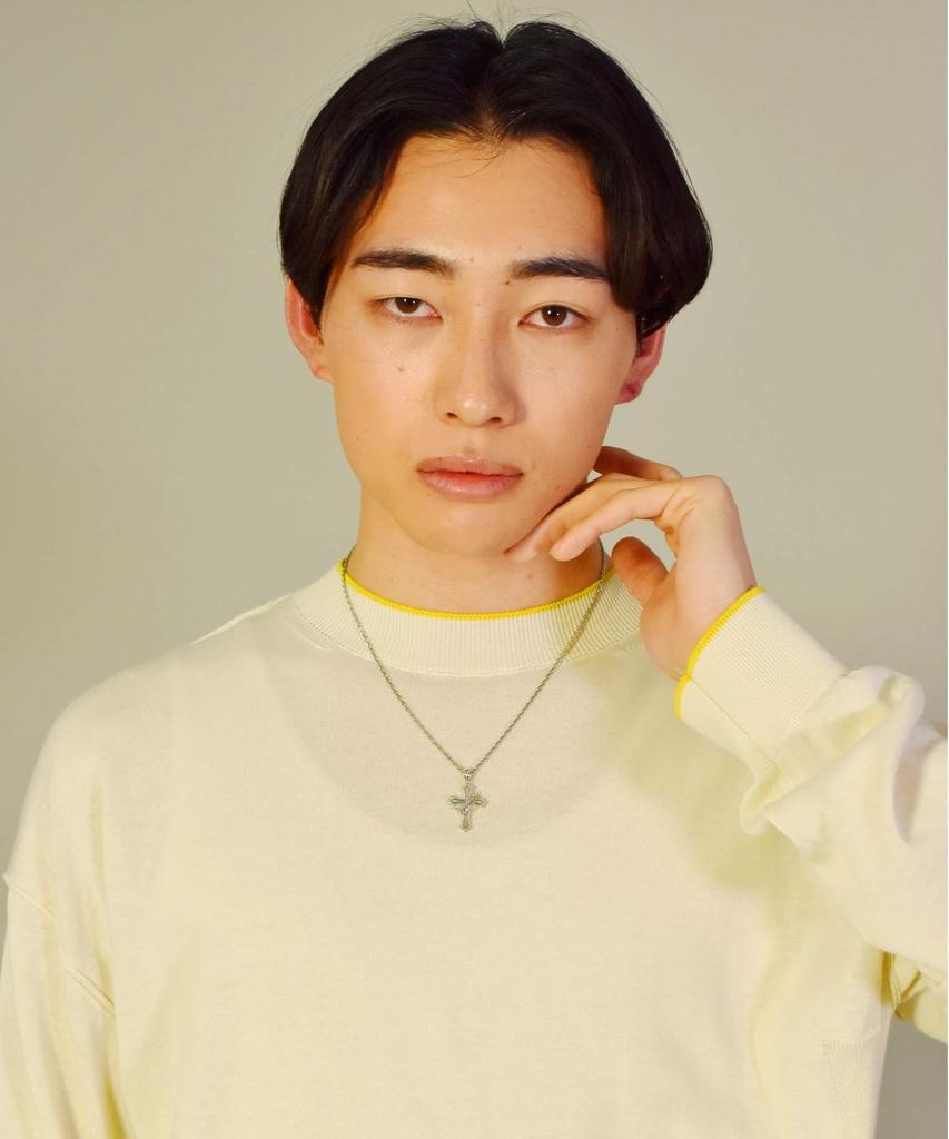 LION HEART HOWL Howling Cross Necklace S SIZE Sterling Silver 925 50cm / / /