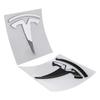Samolepka na auto Tesla 9x8.8cm ABS Znak modelu Y Samolepka na víko kufru auta pro logo Tesla Auto Zadní Decal Vnější Dekorace