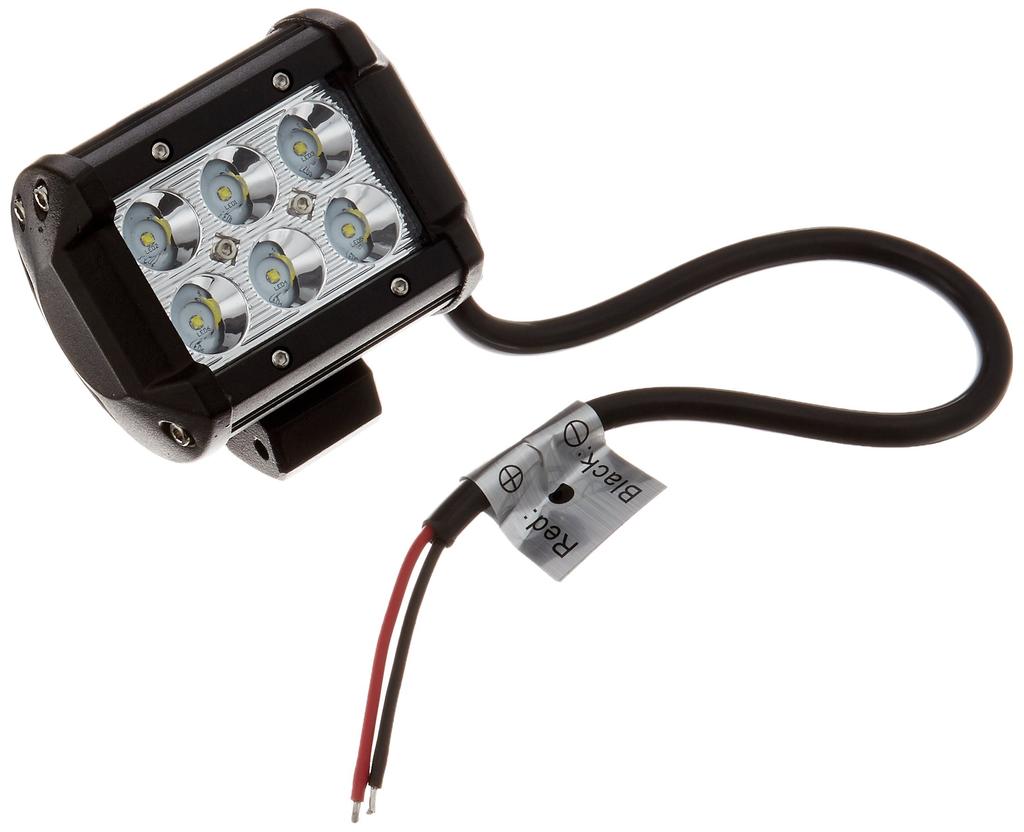 Kashimura ML-11 LED Work Light, Power Consumption, 18 W, White Luminous, 1,440 lm (LM),