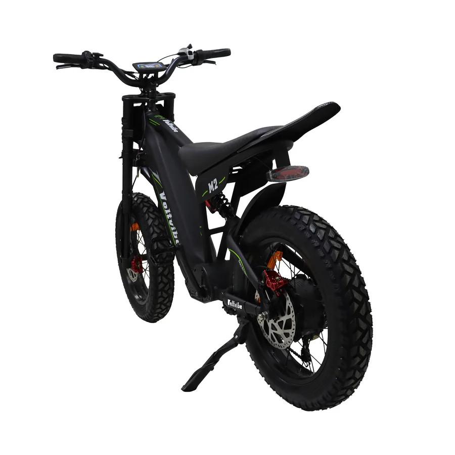 VOLTVIBE M2 Elcykel för Terräng, 60V 25Ah Batteri, Full Fjädring