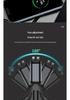 Retractable Four-in-One Car Charger with Starry Sky Light & Alloy Finish for Apple & Huawei