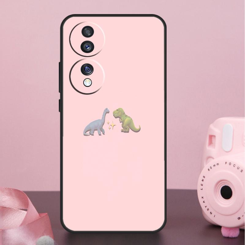 Dinosaur Collage Case For Honor Magic 7 Pro 5 6 8 Pro X9a X9b X9c X9d X8a X8b X8c 50 70 90 200 400 Lite Cover