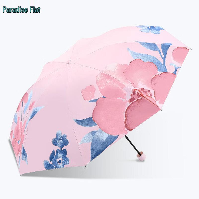 

Paradise Black Glue UV Protection Foldable Umbrella
