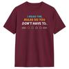 I Read The Rules So You Dont Have To Deck Builder Boardgame Tabletop T Shirt  Harajuku T Shirts ShortSleeved  Tops Clothes