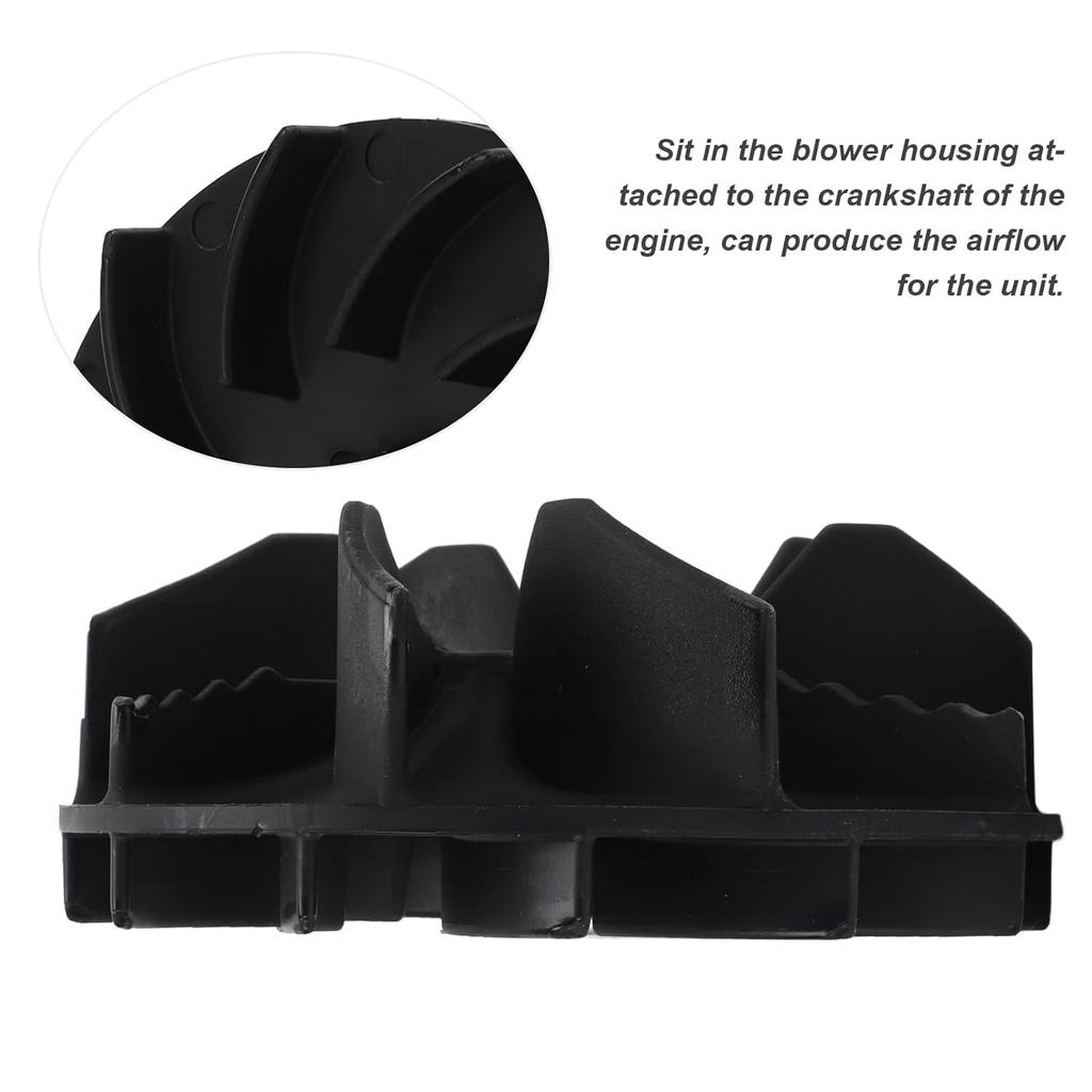 Electric Super Blower Vac Impeller Fan 108‑8966 Leaf Blower Vacuum Impeller Metal for 51552 51573 51591 51521 51549 51553 51566 51568 51587 51589