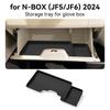 Silicone Glove Box Organizer Mat for 2024 Honda N-BOX JF5/JF6 Models