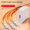 120W Super Fast Type-C Charging Cable for Huawei, Honor, and Apple Devices