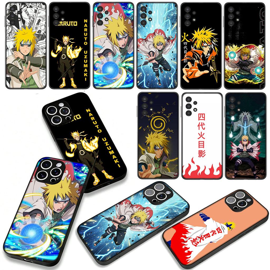 for Samsung Galaxy A25 A37 A57 A12 A14 A41 A50 A51 A70 A71 A72 A21S A04 M15 Note 20 9 8 10 Case Cartoon Narutos Namikaze Minato