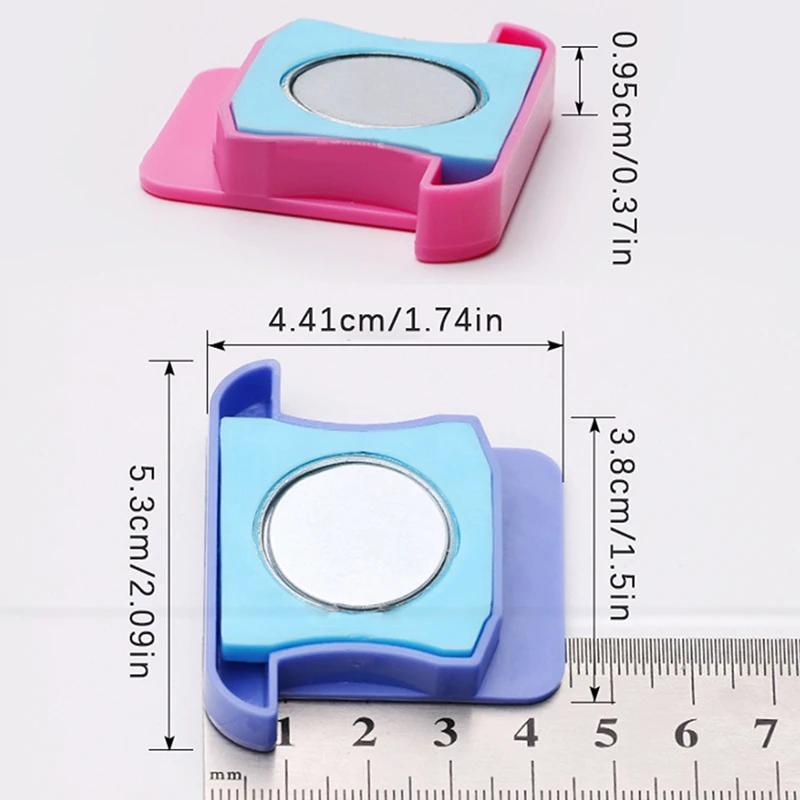 1Pc Multifucntional Industrial Sewing Machine Seam Guide with Magnet Guide Home Sewing Machine Hem Guide with Scale Random Color