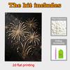 Kristall Perlen Malerei 5D DIY Rahmen Dekoration Malerei Feuerwerk Heim Wand Dekoration Transparent Perlen Edelstein Malerei Bild Kunsthandwerk