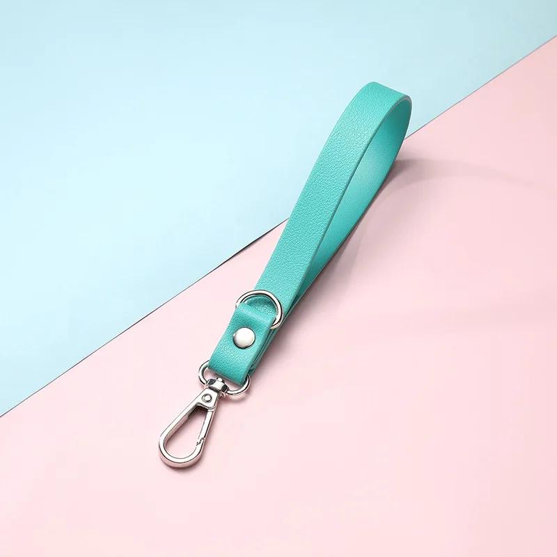 Custom Name Leather Keychain Personalized Tactical Buckle Man Women Keyring Stylish for Bag Car Moto Key Chain Straps Ring Gift