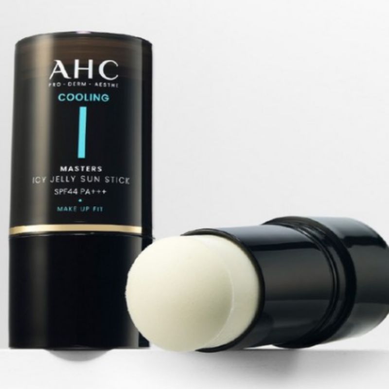 AHC Masters Icy Jelly Sun Stick SPF44 PA+++ 14g Cooling UV Protection Korean Sunscreen