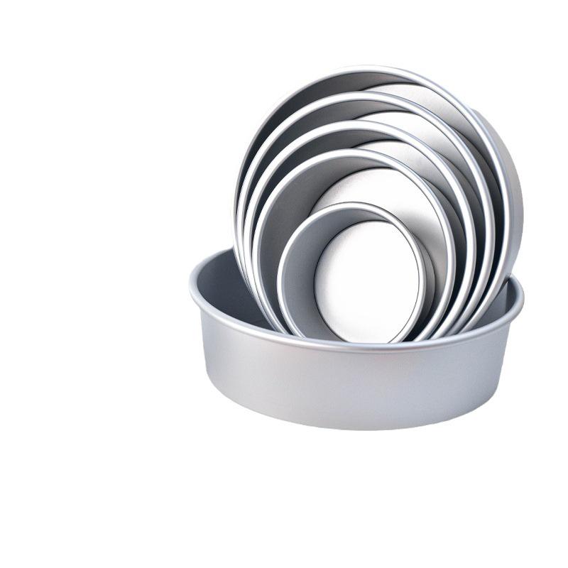 Anodized Non-stick Chiffon Cake Pan with Removable Bottom Mousse Mold