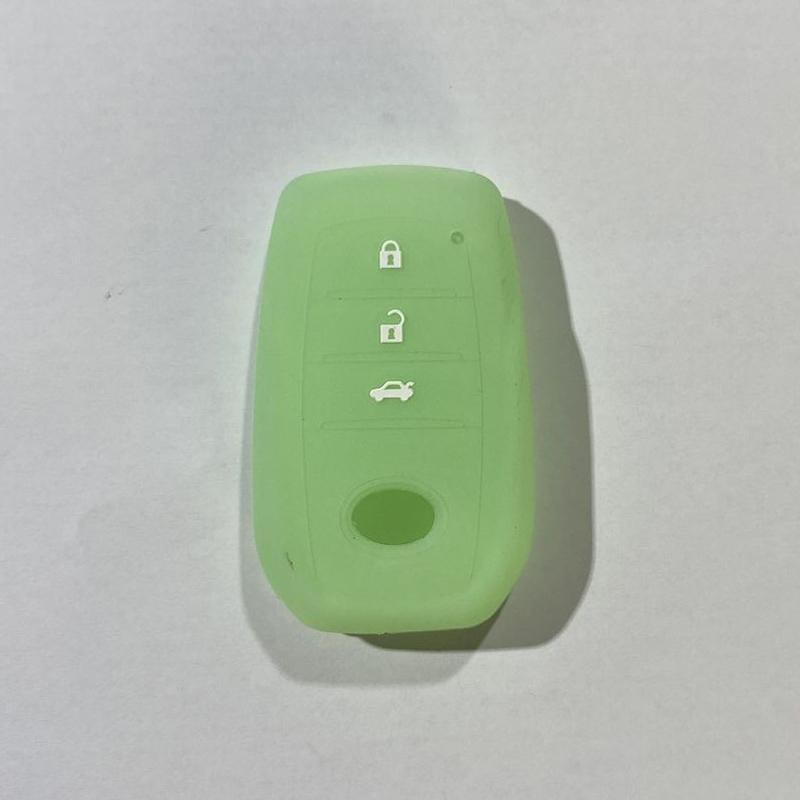 Silicone Car Key Case Cover For Toyota Chr Rav4 Auris Avensis Prius Aygo Camry Corolla Land Cruiser 200 Prado Crown Key
