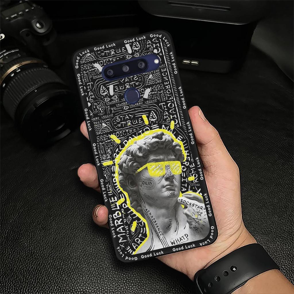 Waterproof Anti-dust Phone Case For LG V40 Back Cover Cute Shockproof Cover Full Wrap Protective Cartoon Durable TPU