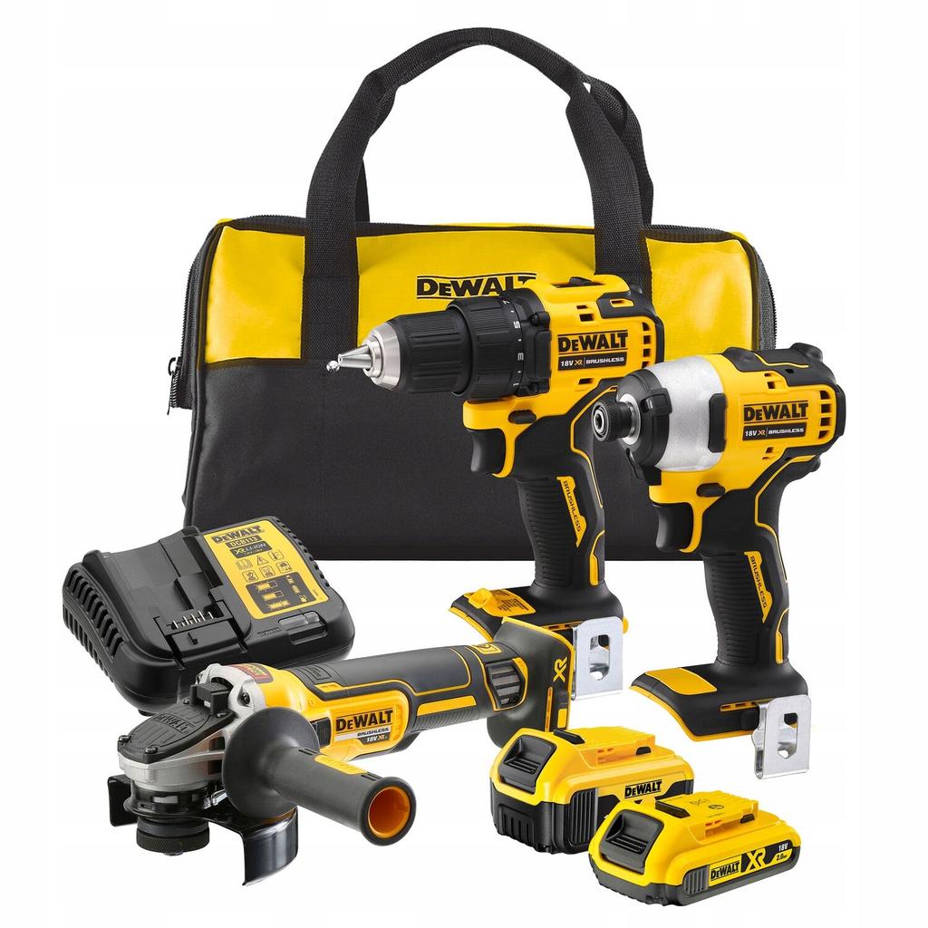 DEWALT DCK422P3T 18V Combo Tool Kit