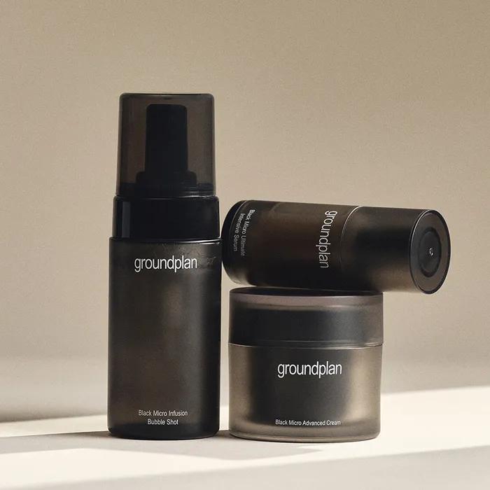 Elasticity Care Triple SET Black Bubble Toner: 115ml / Black Serum: 30ml / Black Cream: 50ml