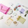 50/100PCS Drawstring Organza Bags Jewelry Gift Packaging Bag Candy Jewelry Display Christmas Wedding Thanksgiving Gift Bags