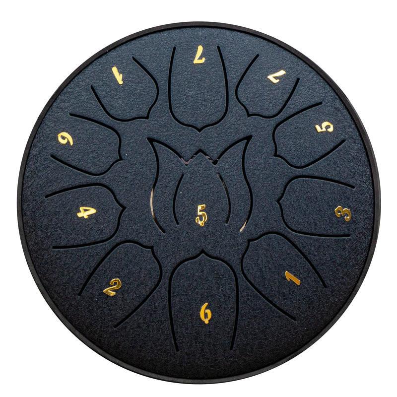 Notes 11 Rain Chime Drum Steel Tongue Drum Music Instrument Tool Educational