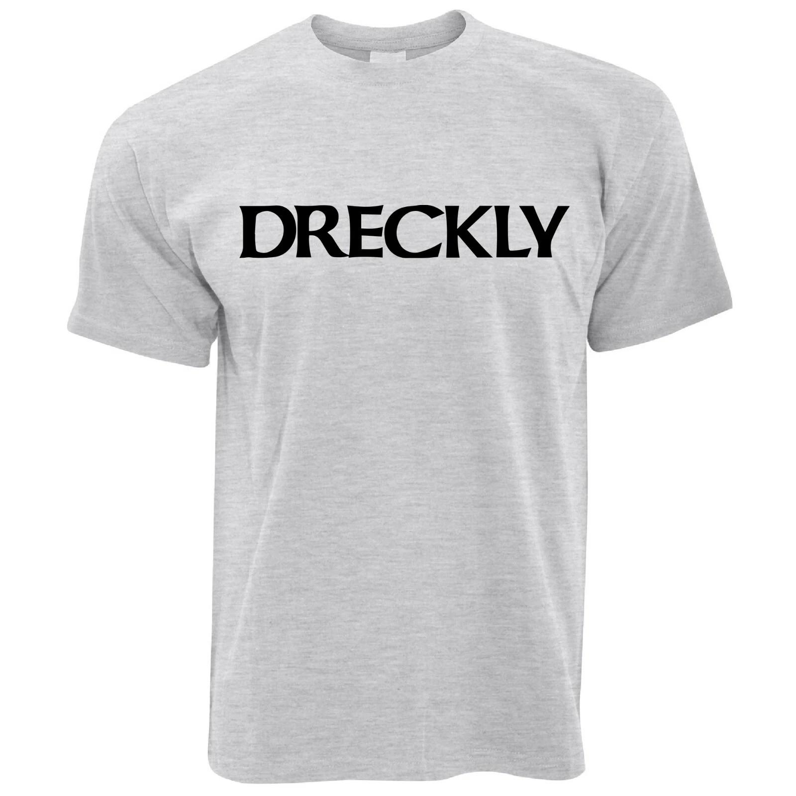 DRECKLY - FUNNY CORNISH CORNWALL SLOGAN Mens Womens Kids T-Shirt M