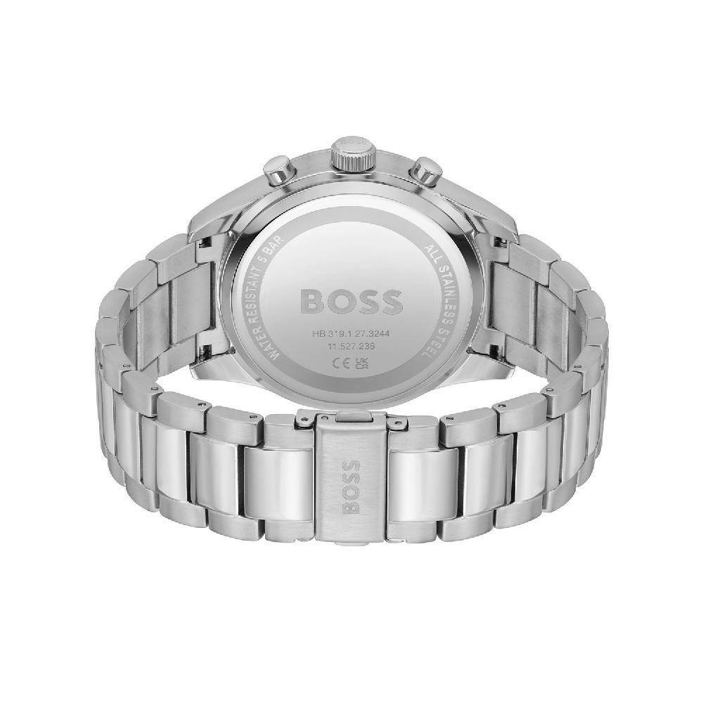 BOSS View Black Silver Metal Men's Quartz Watch 1514008