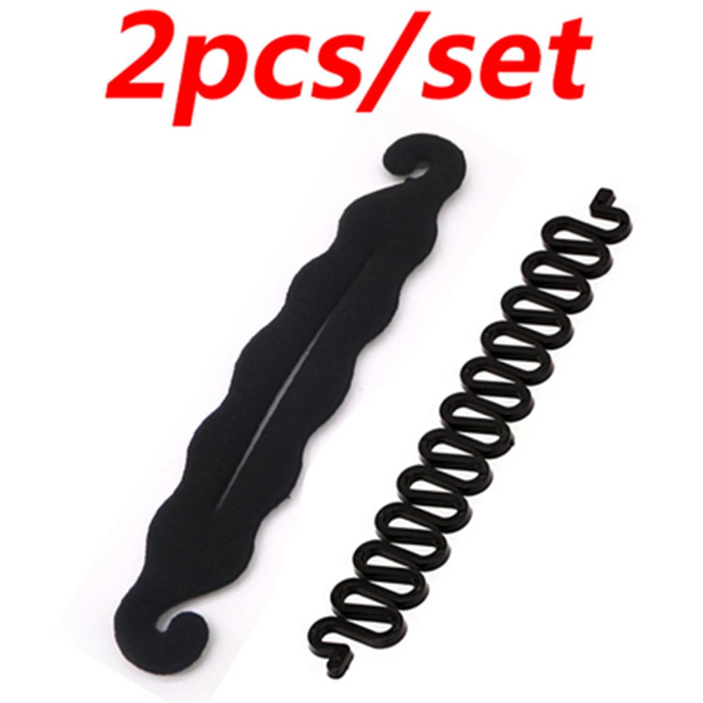 1-6Pcs/Set Múltiplas Ferramentas Mágicas para Trançar Cabelo Feminino Menina Cabelo Donut Bun Maker Grampos de Cabelo Torção Grampo de Cabelo Ferramenta de Estilo Acessório de Cabelo