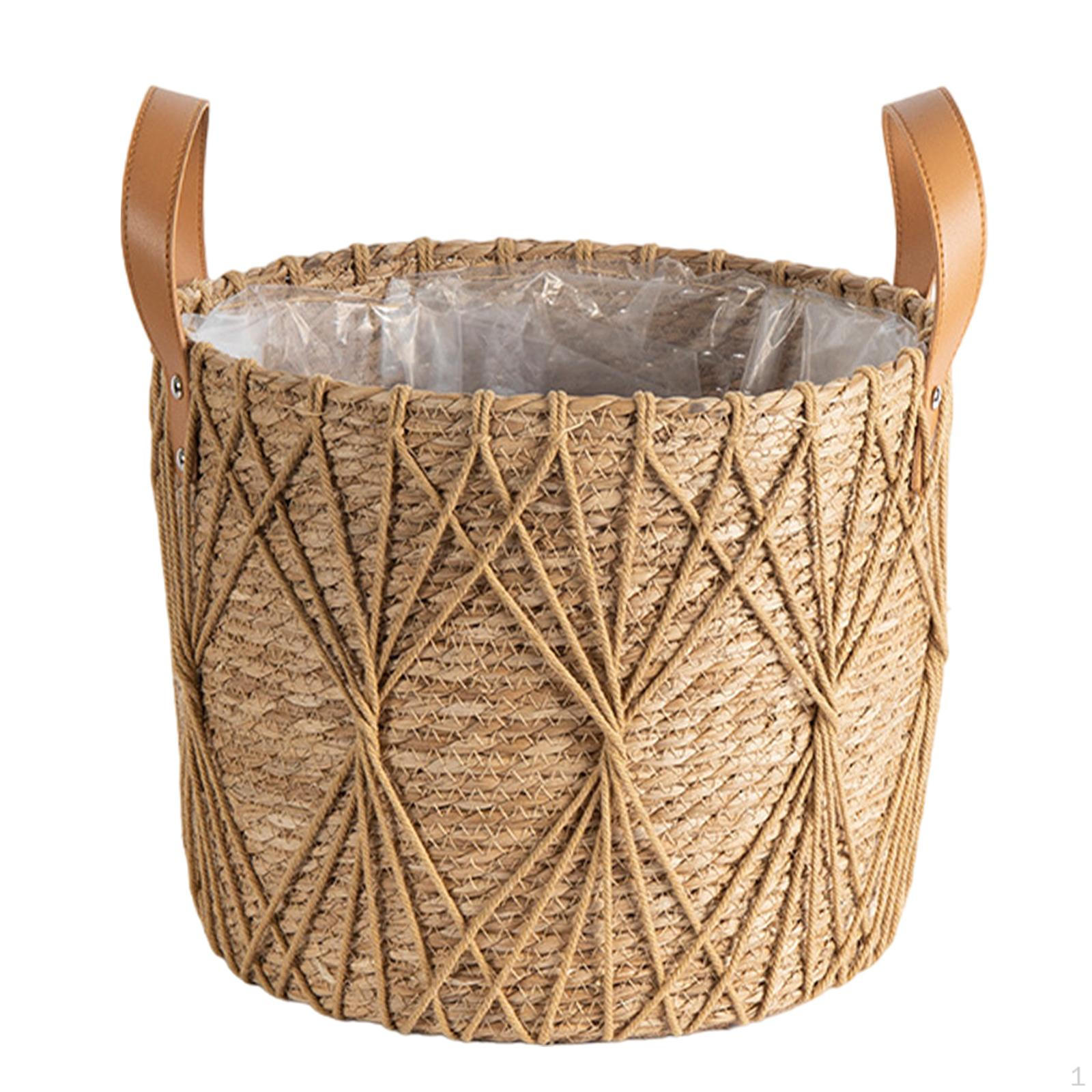 

Элегантный плетеный держатель для растений для стильной внутренней и внешней демонстрации зелени Coffee Lines