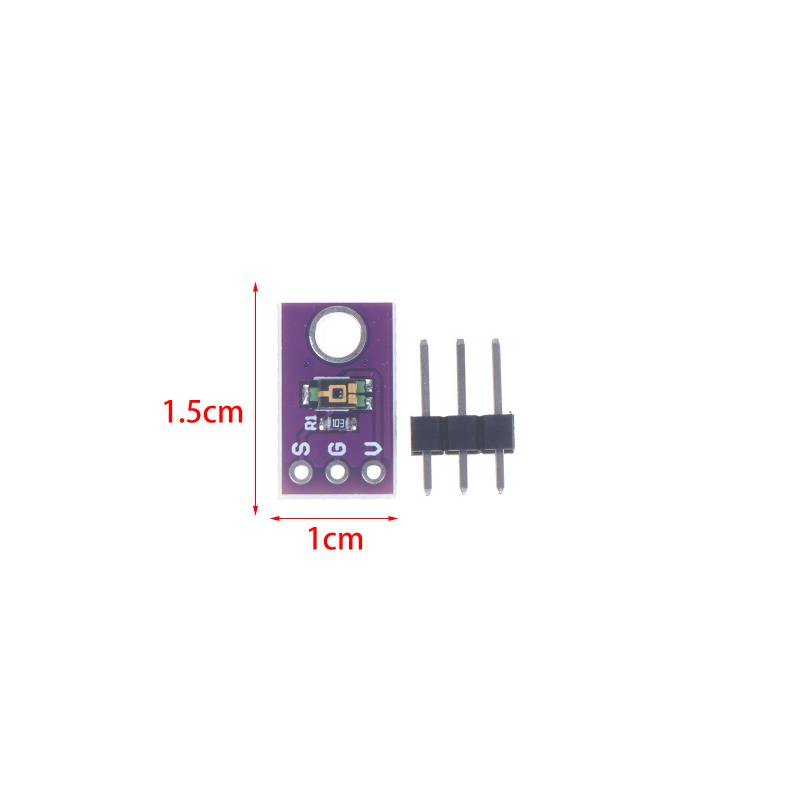 TEMT6000 Ambient Light Sensor Module - Analog Output [3.3V/5V] Light Detection Breakout Board