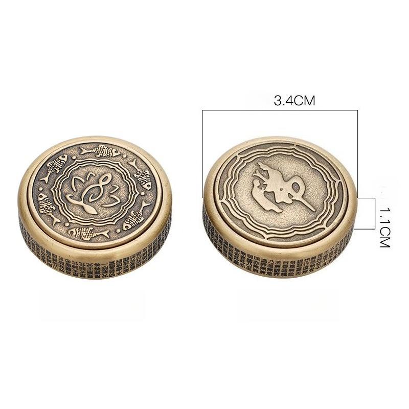 

Compass Compass Fidgeting Hand Spinner Roller Edc Metal Copper Spinning Top Tip Gyro Rotating Stress Ease Plaything Stress Antistresse