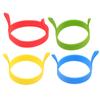 8 Pcs Kitchen Accessories for Eggs Practical Omelette Rings Household Round Molds Convenient Utensils Pancake Silicone