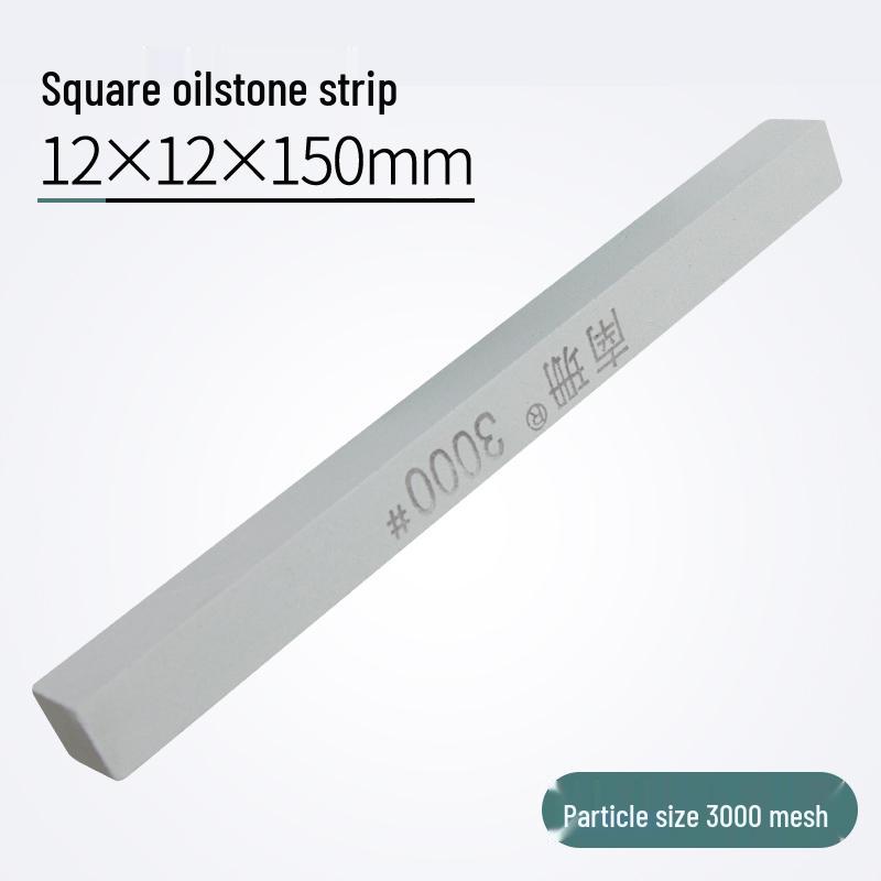 12x12x150mm Whetstone Sharpening Stone for Metal, Jade, and Mold Polishing