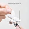 1PC toilet lid handle, blade shape self-adhesive easy installation tool, multi-purpose handle without dirty hands