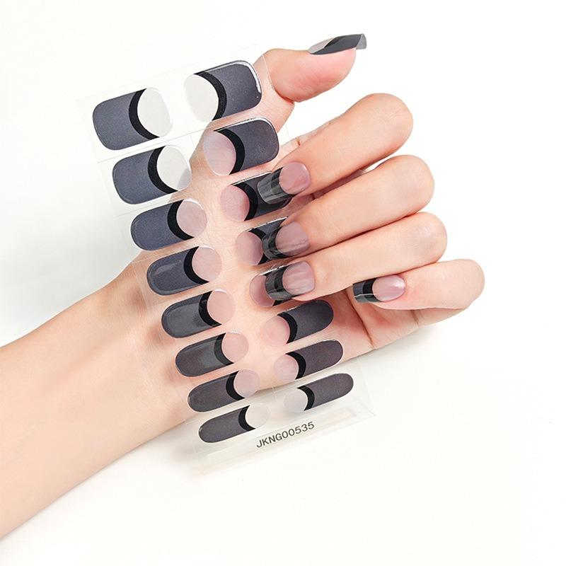 Neue einfarbige Nagelgel-Aufkleber, Nagelaufkleber, Nagelaufkleber, Lichthärtungslampen, Gel-Nagelaufkleber