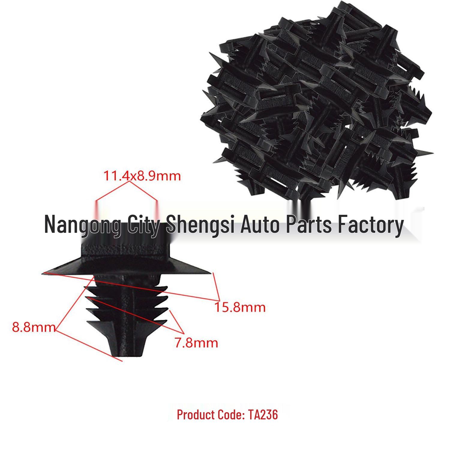 

Hokuto Star Roof Trim Clip for Heat Insulation and Decoration 10000 pcs