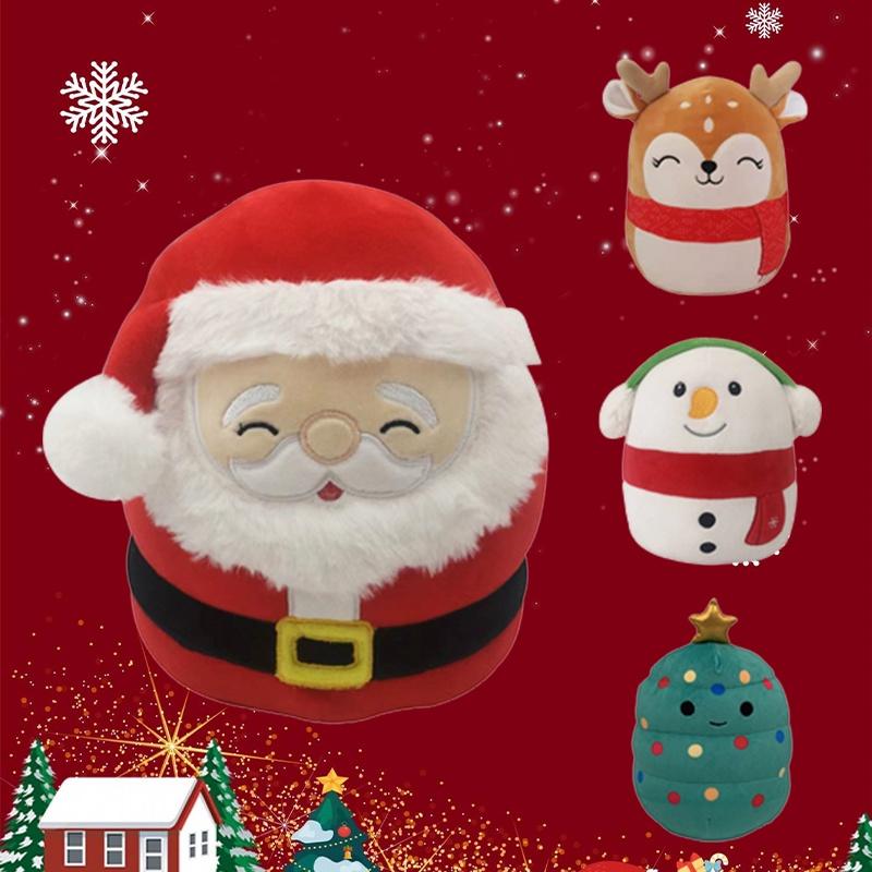Handcrafted Squishmallow Plush Toy Santa Claus Stuffed Animal Doll For All Ages And Occasions