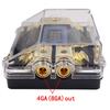 1-Wege-Eingang, 2-Wege-Ausgang, Auto-Audio-Sicherungskasten mit 24 V 100 A ANL-Sicherung, Stromverteilungsblock, Auto-Stereo-Sicherungshalter für LKW-Fahrzeuge